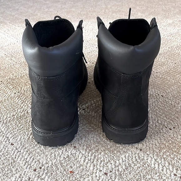 Womens Black Timberland Boots - Picture 6 of 8